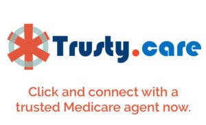 Trusty.care logo - Click and connect with a trusted Medicare agent now.
